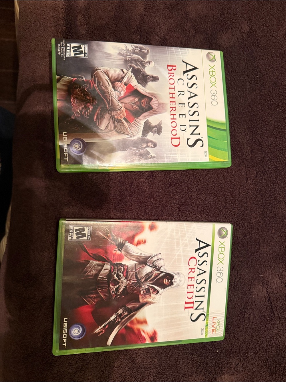 Assassin's Creed Brotherhood & II (Xbox 360) - Dual Game Lot